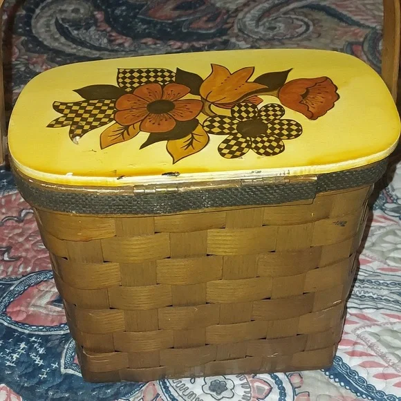 Basketville Putney Vermont Basket purse - Picture 4 of 9